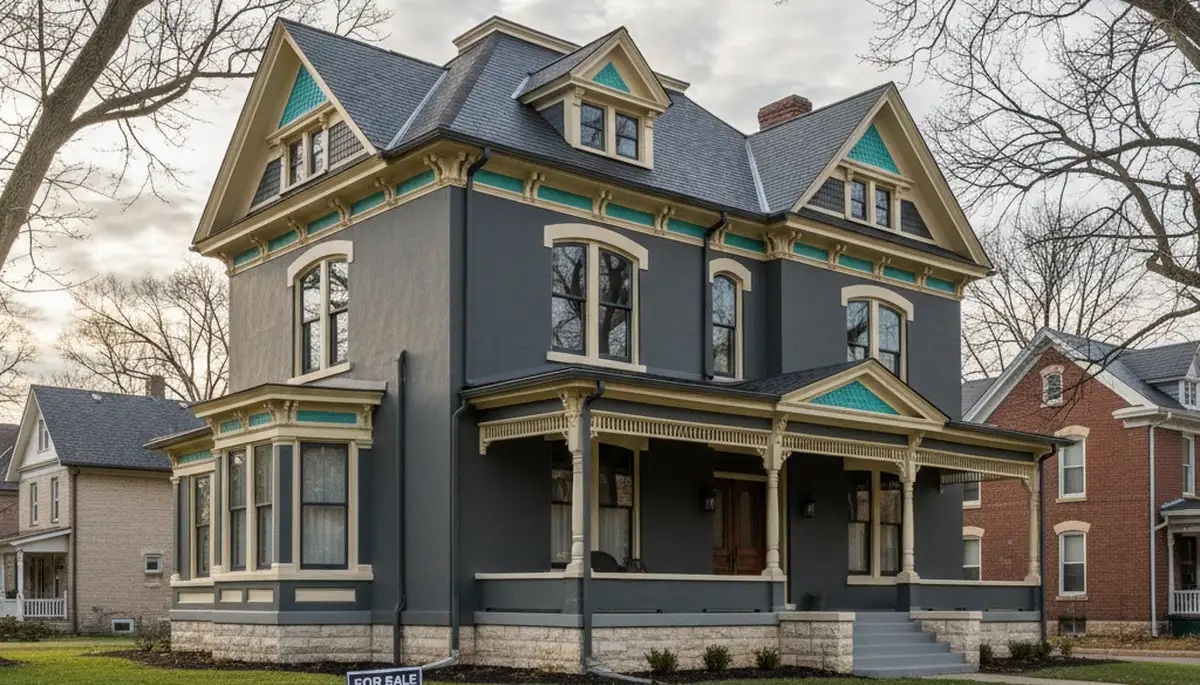 Durable exterior house painting in Louisville KY showcasing smooth weather-resistant finish