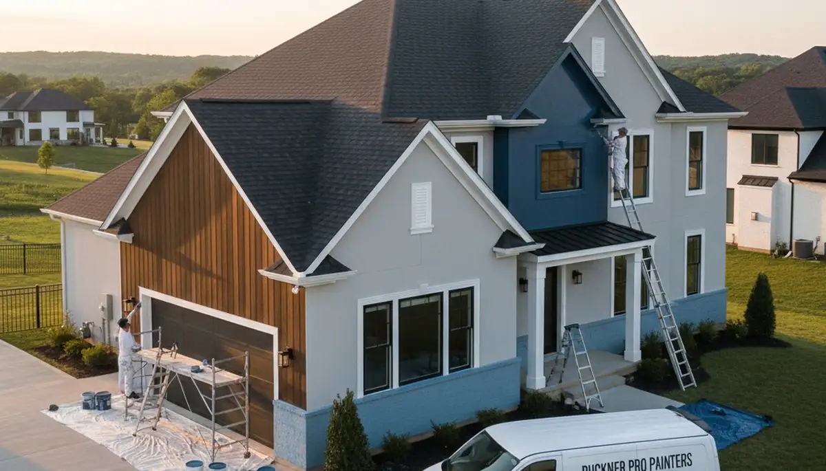 Professional house painting service in Louisville, KY for residential interior and exterior projects