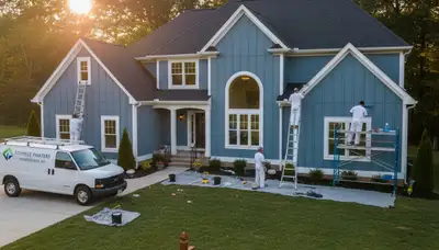 Professional house painting service in Louisville, KY for interior and exterior homes