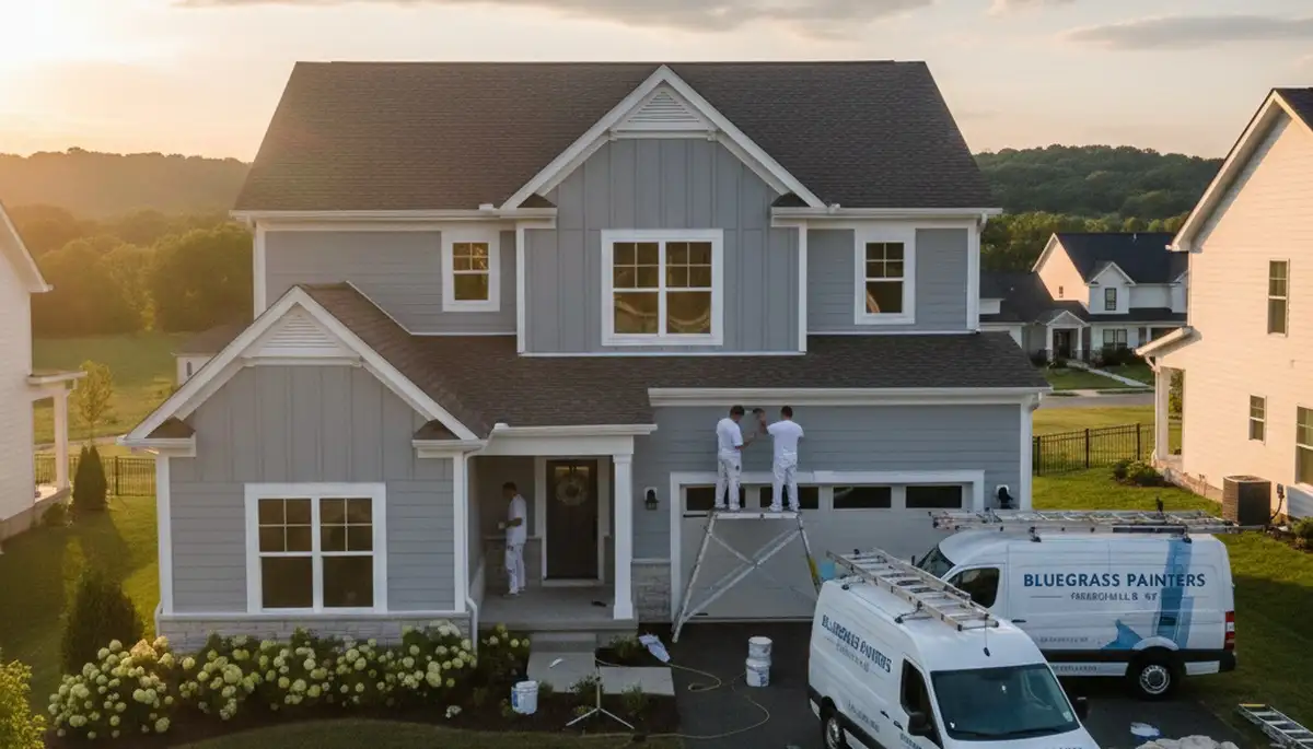 Louisville, KY house painting service by professional painters for interior and exterior home updates