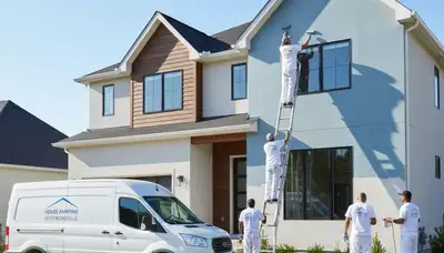 Professional house painters in Louisville KY providing expert exterior home painting services