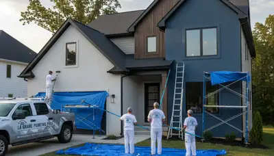 Louisville, KY house painting service by professional painters for residential interior and exterior projects