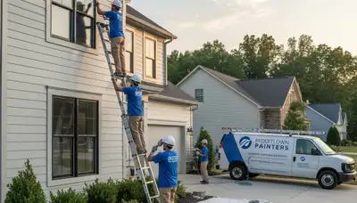 Professional house painting services in Louisville, KY for residential interior and exterior projects