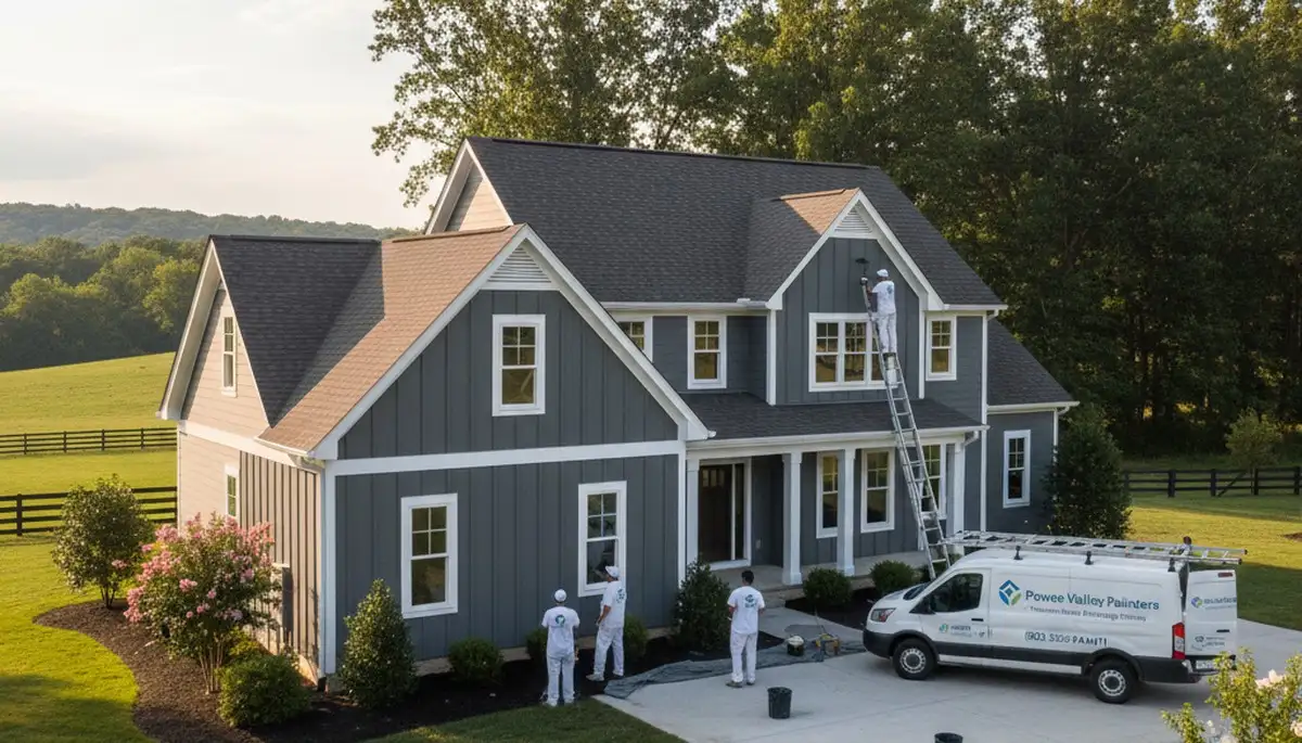 Professional house painting service in Louisville, KY for residential interior and exterior painting