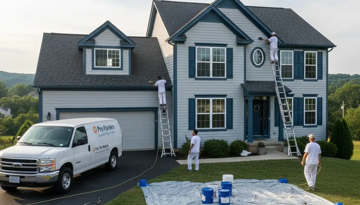 Professional house painting services in Louisville, KY for homes and residential exteriors