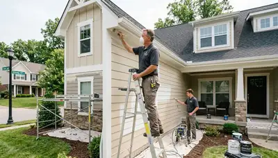 Professional house painters in Louisville KY providing expert exterior home painting services