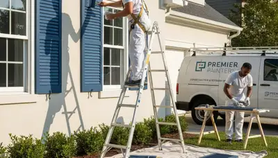 Professional shutter painting and refinishing in Louisville, KY for lasting curb appeal
